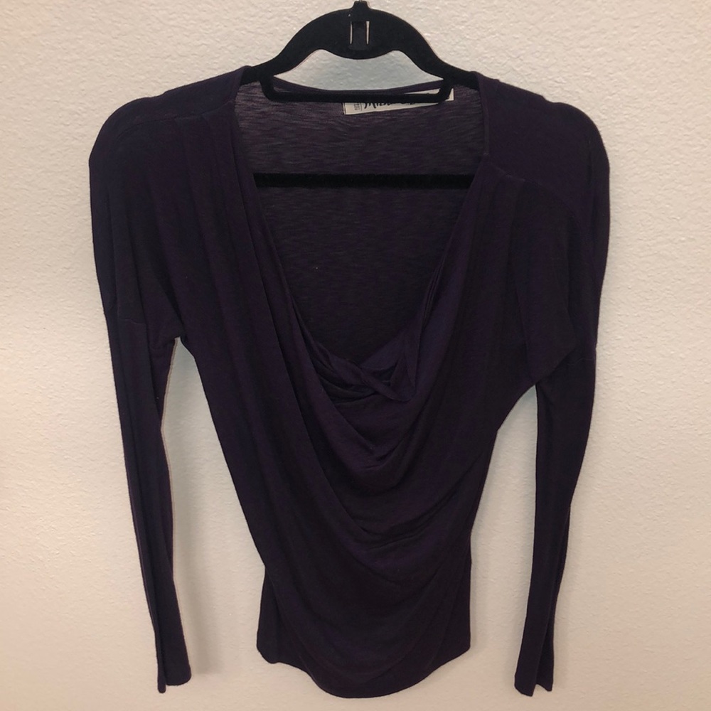 Michael Kors Scoop Neck Long Sleeve